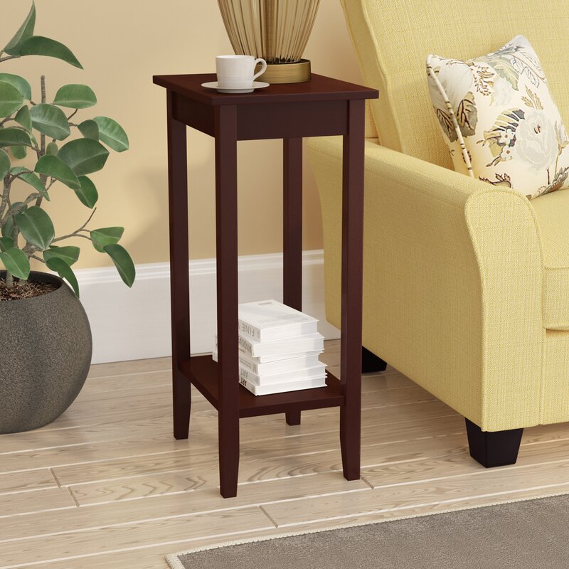 Noble Rosewood Tall End Table & Reviews | Birch Lane